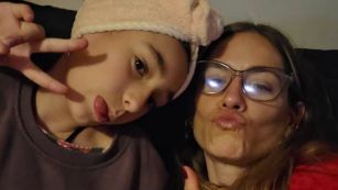 Rocío Igarzábal y su hija Lupe