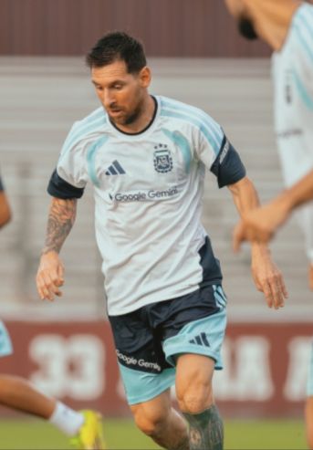 Entrenamiento de la Selección Argentina en Estados Unidos