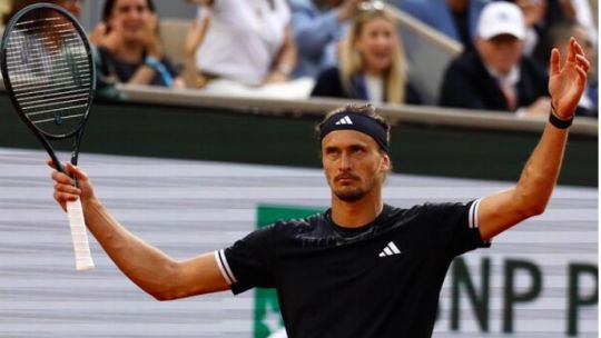 Alexander Zverev ganó Roland Garros