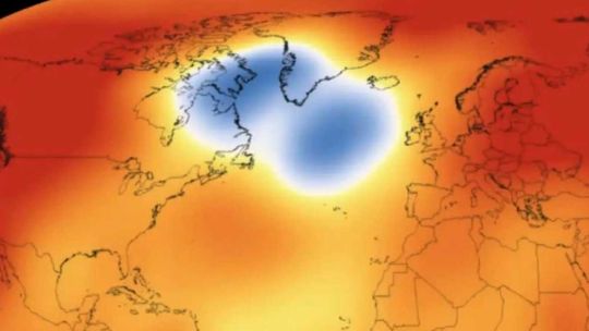 La NASA detectó una "mancha fría" en Groenlandia: el debilit