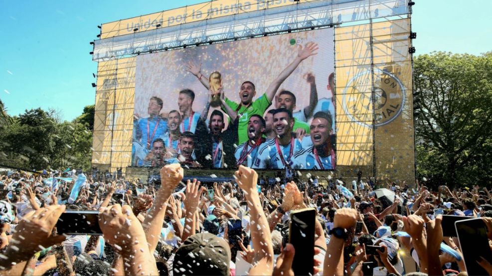 La Ciudad empieza a vivir el Mundial con un mega Fan Fest