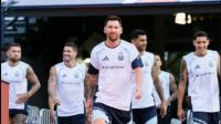 Entrenamiento de la Selección Argentina