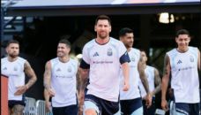 Entrenamiento de la Selección Argentina