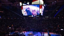 Abucheos para Trump y derrota de los Knicks: una noche tensa en el Madison Square Garden