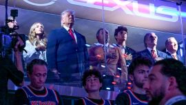 Donald Trump fue abucheado durante la tercera final de la NBA en New York