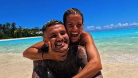 Mauro Icardi publicó una foto de La China Suárez desnuda en Maldivas