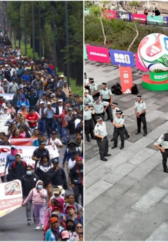 Protestas en México