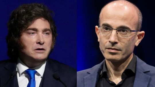 Milei defends unregulated AI push after warning from historian Yuval Noah Harari