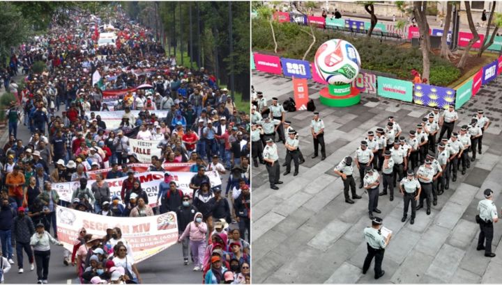 Protestas en México