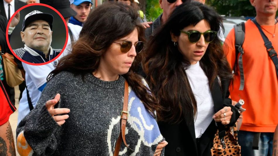 Gianinna y Dalma Maradona