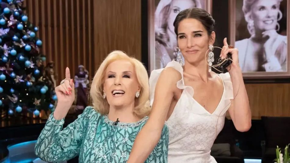 Mirtha Legrand y Juana Viale