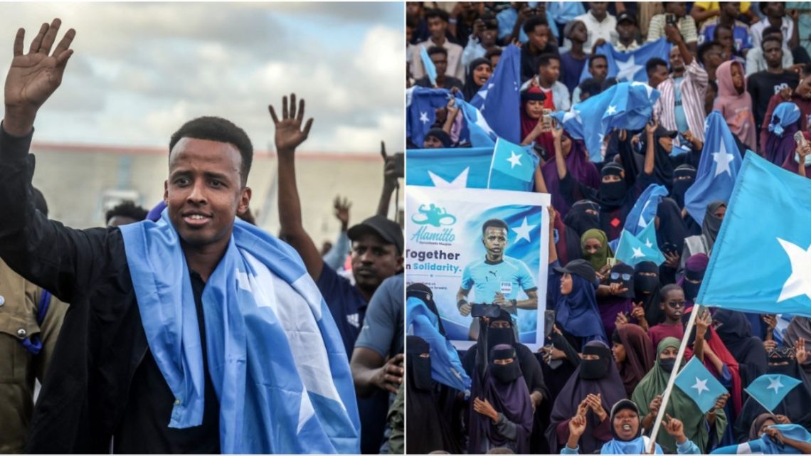 Loucura em Mogadíscio para Omar Artan: a recepção chocante do juiz somali deportado pelos EUA Loucura em Mogadíscio para Omar Artan: a recepção chocante do juiz somali deportado pelos EUA