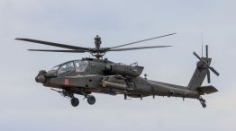 A US Army AH-64 Apache helicopter