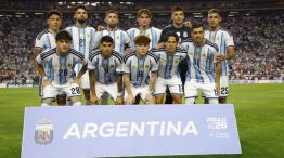 Formación de Argentina ante Islandia