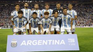 Formación de Argentina ante Islandia