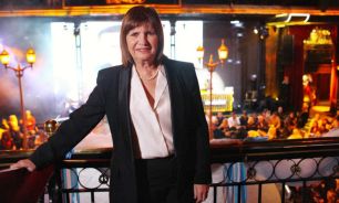Patricia Bullrich en el evento de Piazza 09062026