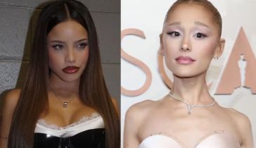 Ariana Grande y Emilia Mernes