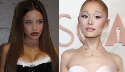 Ariana Grande y Emilia Mernes