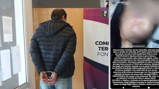 "Hoy temo por mi vida": detuvieron a un hombre tras una denu