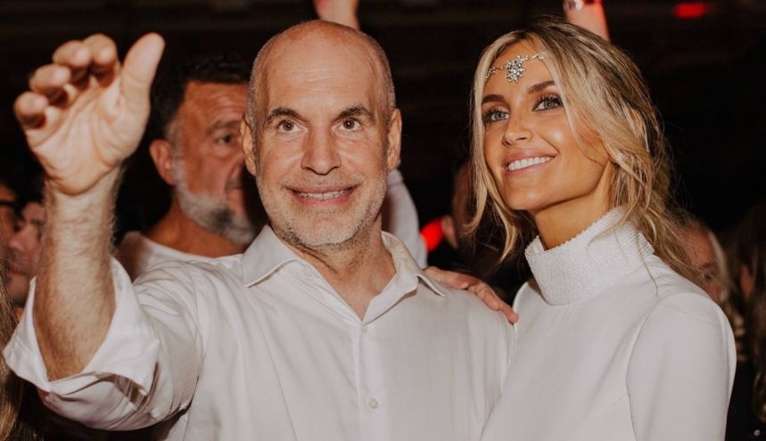 Horacio Rodríguez Larreta y Milagros Maylin