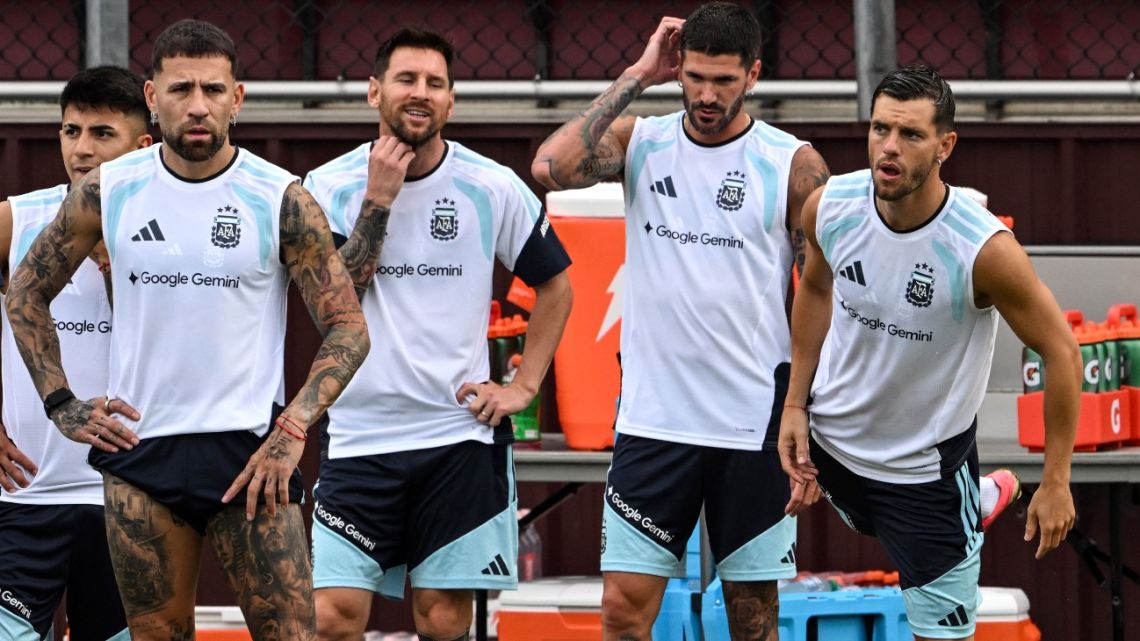 Albiceleste set up camp in Kansas, buoyed by Messi's return