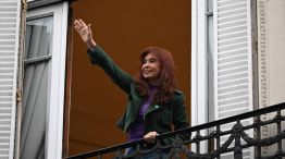 Cristina Kirchner el balcón de su casa 11062026