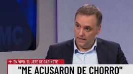 Manuel Adorni en el canal LN+