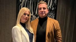 Maxi López y Daniela Christiansson