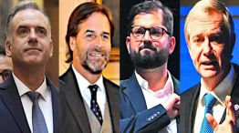 Yamandú Orsi y Lacalle Pou de Uruguay y a José Antonio Kast y Gabriel Boric Font de Chile 11062026