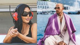 Kim Kardashian y Lewis Hamilton no ocultan su romance: las fotos