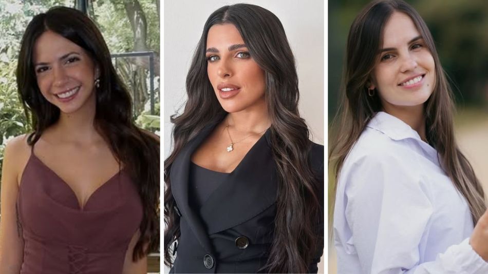 Ailén Cova, Valentina Cervantes, Emilia Ferrero