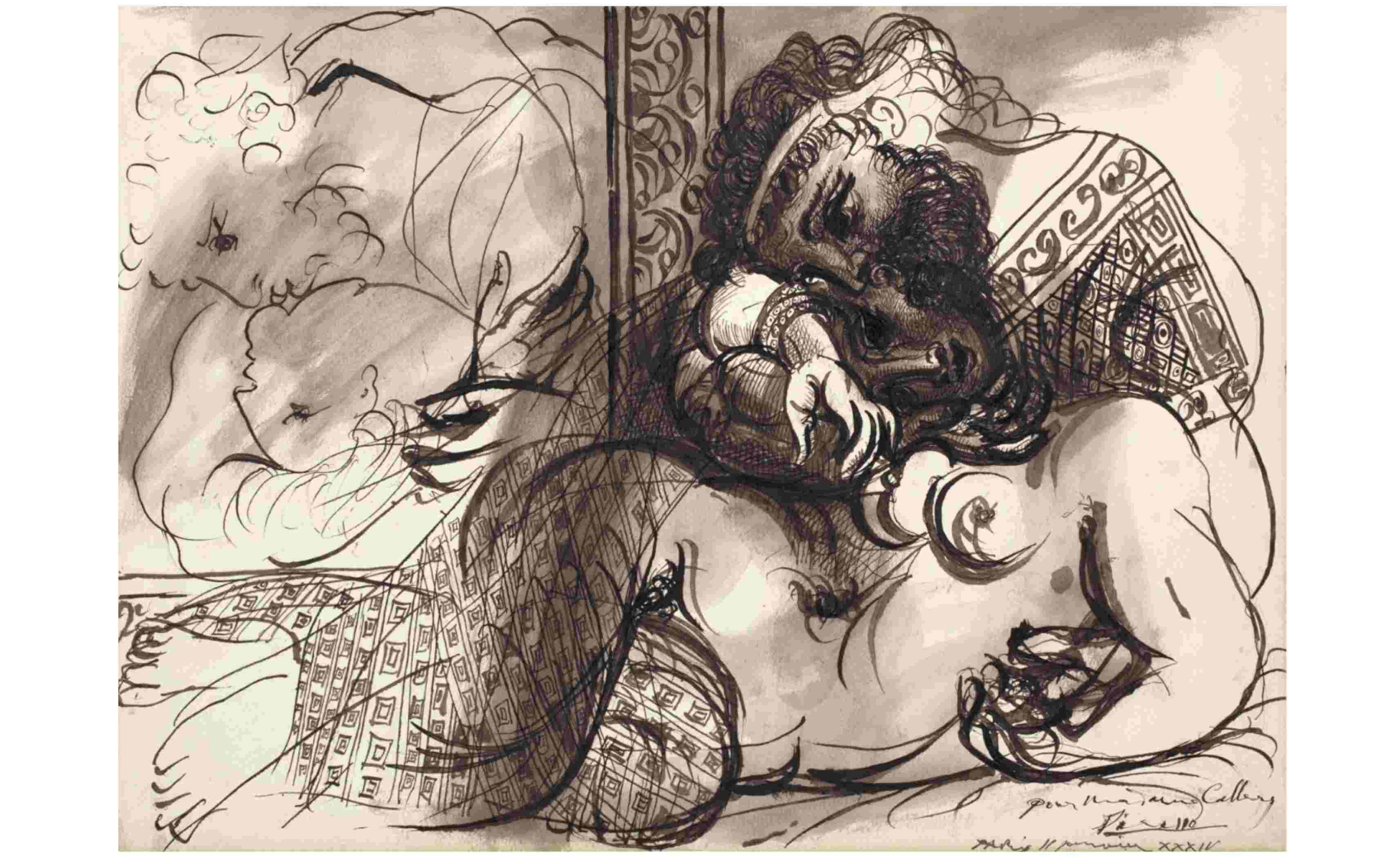 Obra de Picasso, de la colección de arte de Joe Lewis que se remata en Sotheby's de Londres.