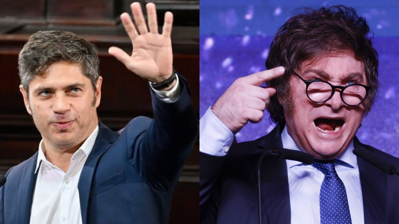 Milei y Kicillof