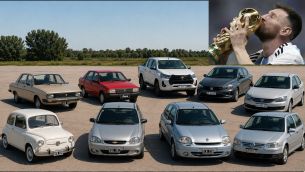 Del Fitito al Cronos: cuál fue el auto más vendido en Argentina durante cada Mundial 