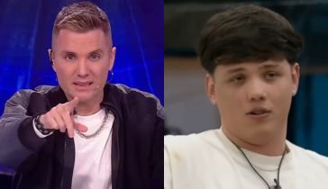 Santiago del Moro y Nigro en Gran Hermano
