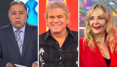 Fabián doman, Beto Casella y Evelyn Von Brocke