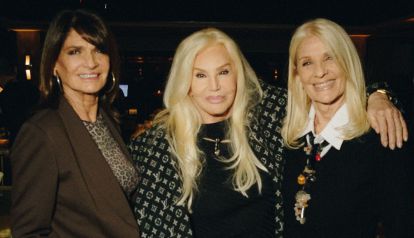 Susana Giménez, Teresa Calandra y Evelyn Scheidl 