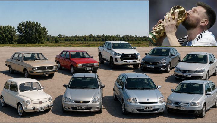 Del Fitito al Cronos: cuál fue el auto más vendido en Argentina durante cada Mundial 