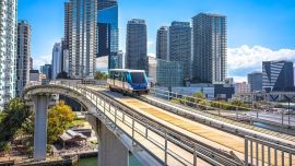 Los distintos transportes para moverse en Miami durante el Mundial.
