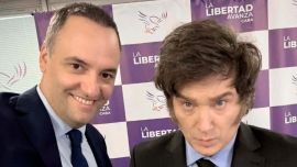 En medio de rumores, Manuel Adorni se reunió con Javier Milei en Olivos