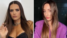 Duelo de looks: Mica Vázquez y Yoyi Francella coincidieron en el blazer oversize, pero con estilos opuestos