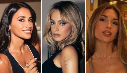 Antonela Roccuzzo, Tini Stoessel y Agustina Gandolfo