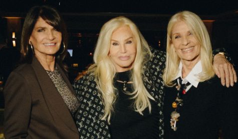 Susana Giménez, Teresa Calandra y Evelyn Scheidl