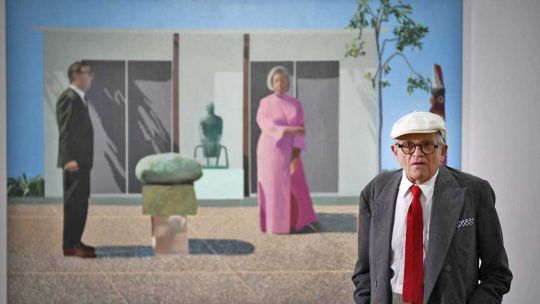 David Hockney fue récord en una subasta gracias a Joe Lewis