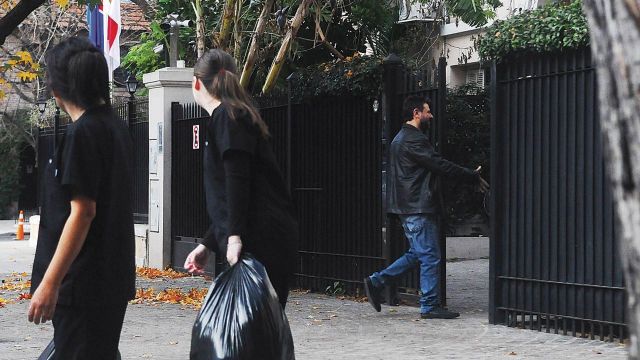 Grabois en la casa de Peter Thiel