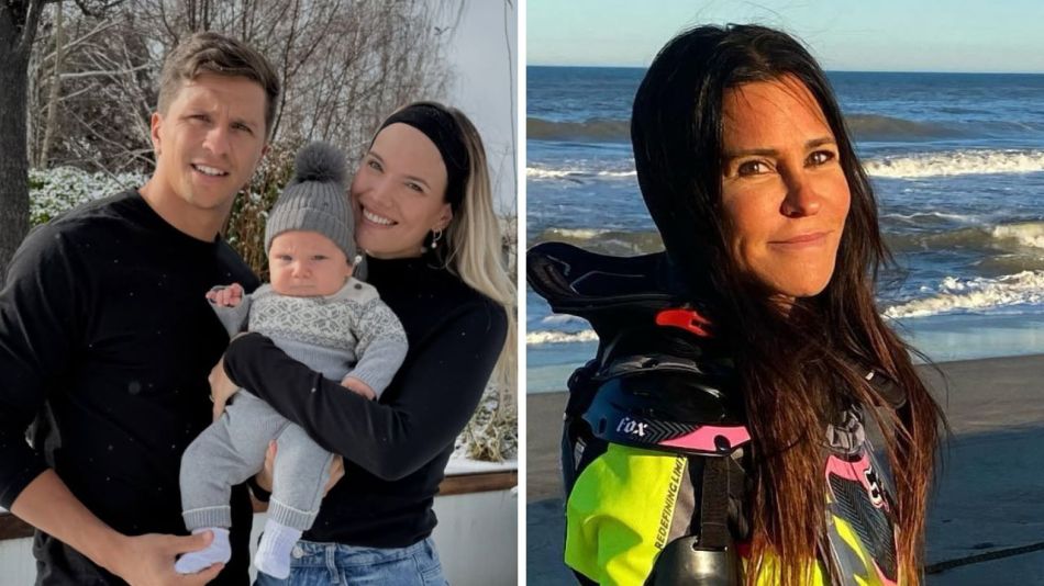 Eva Bargiela y Gianluca Simeone con Faustino - Carolina Baldini