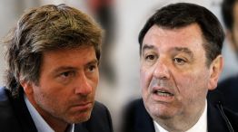 El ministro de Justicia Juan Bautista Mahiques y el juez federal Ariel Lijo