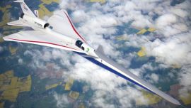 La NASA logró volar el avión supersónico silencioso X-59 a velocidad y altitud de la misión