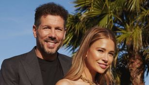 Cholo Simeone y Carla Pereyra 