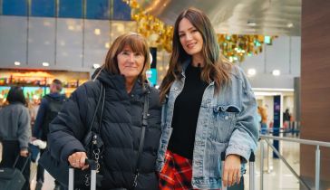 Mónica, mamá de Rodrigo De Paul y Paula Chaves